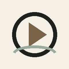 西瓜视频Logo侘寂禅意
